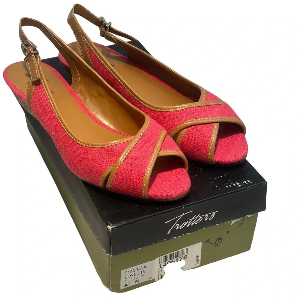 Trotters calle slingback